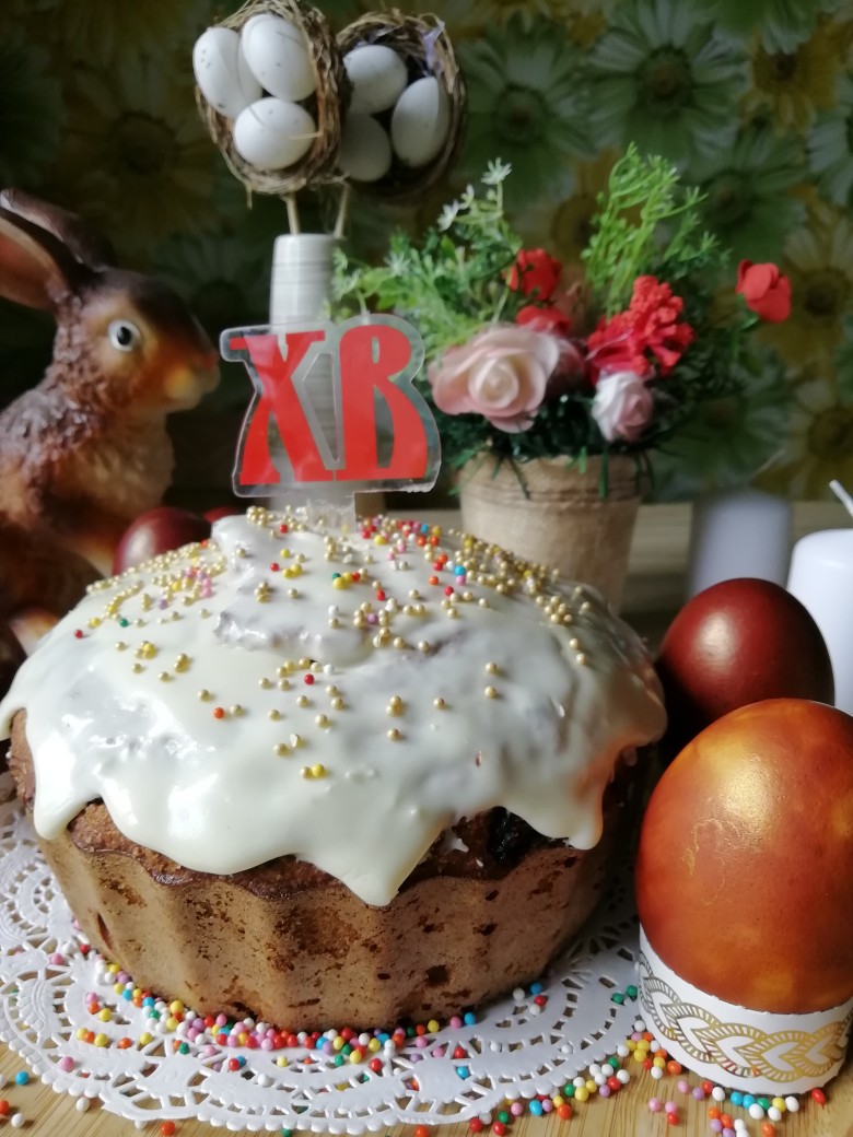 Апельсиновый пп кулич