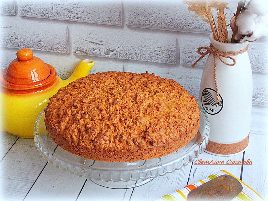 Морковный пирог рецепт – Европейская кухня: Выпечка и десерты. «Еда»