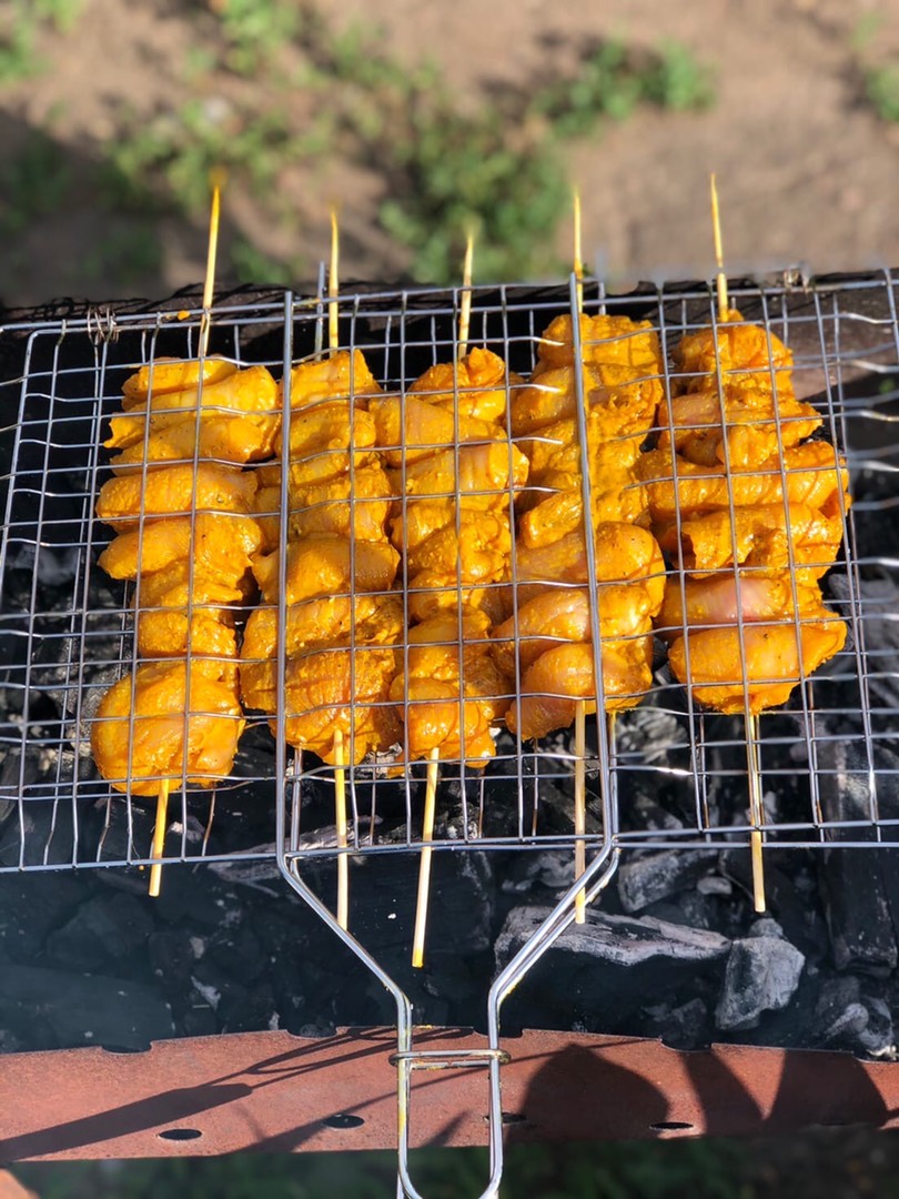 Тайские мини шашлычки из курицы