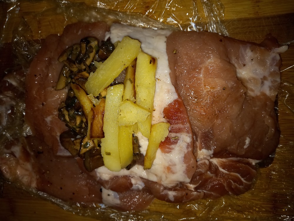 Картофельный рулет с мясом – пошаговый рецепт приготовления с фото