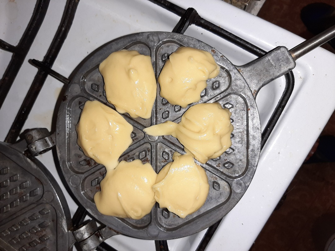 печенье сердечки в формах вафельницах советский рецепт | Дзен