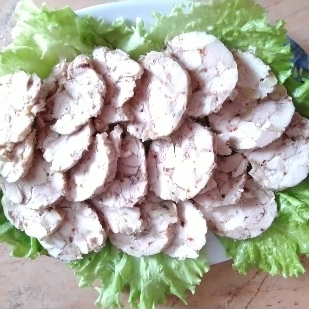 Домашняя ветчина из курицы