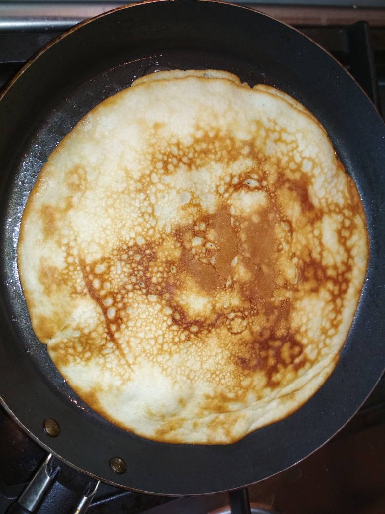 🥞 блины на кислом молоке с 🍌 бананом