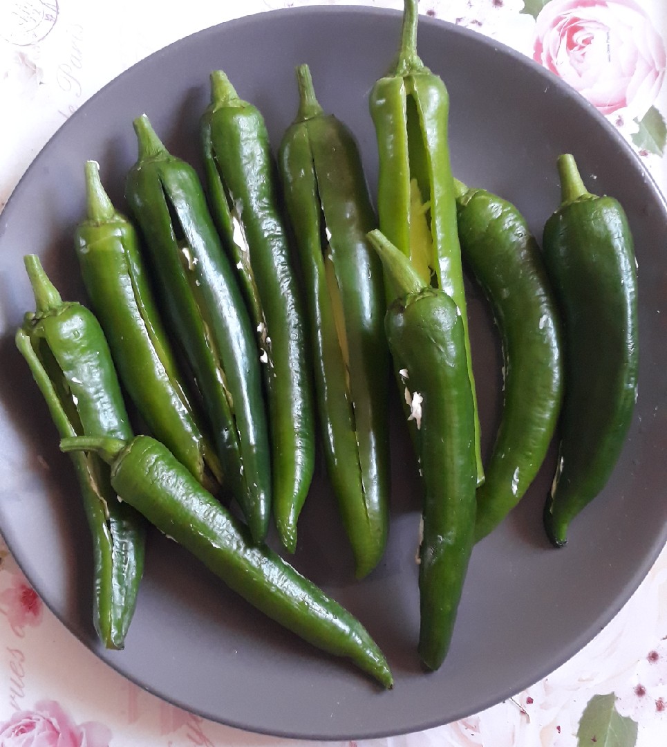 Острый перец, фаршированный сыром 🌶🍽🍷