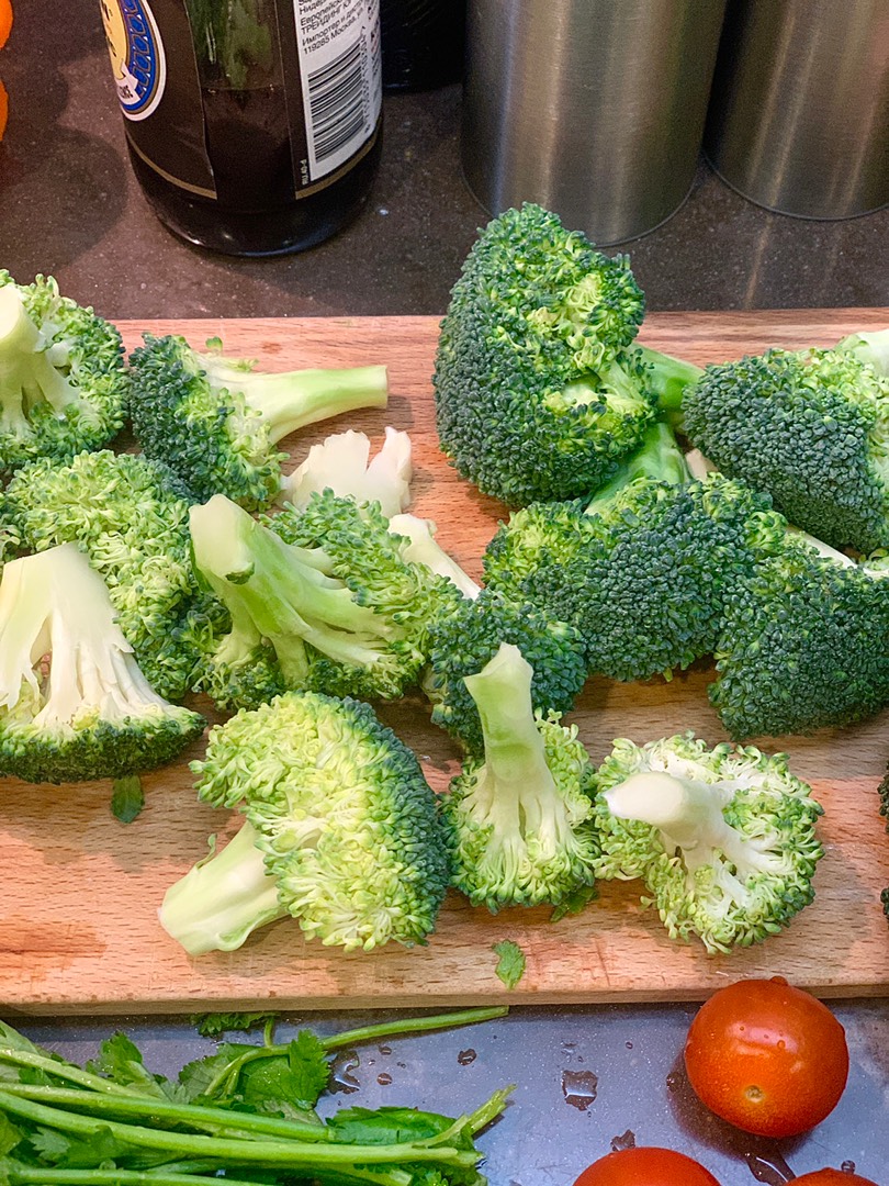 Легкий полезный салат с брокколи🥦