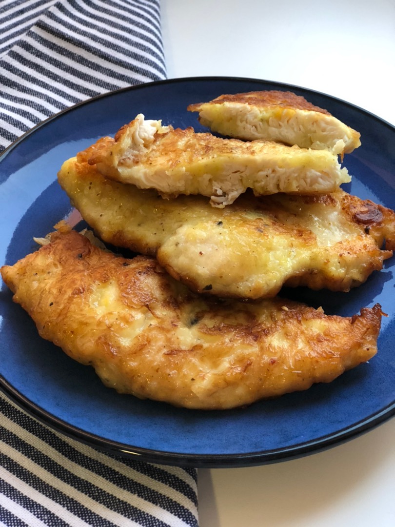 Куриное филе в кляре с сыром 👩🏽‍🍳