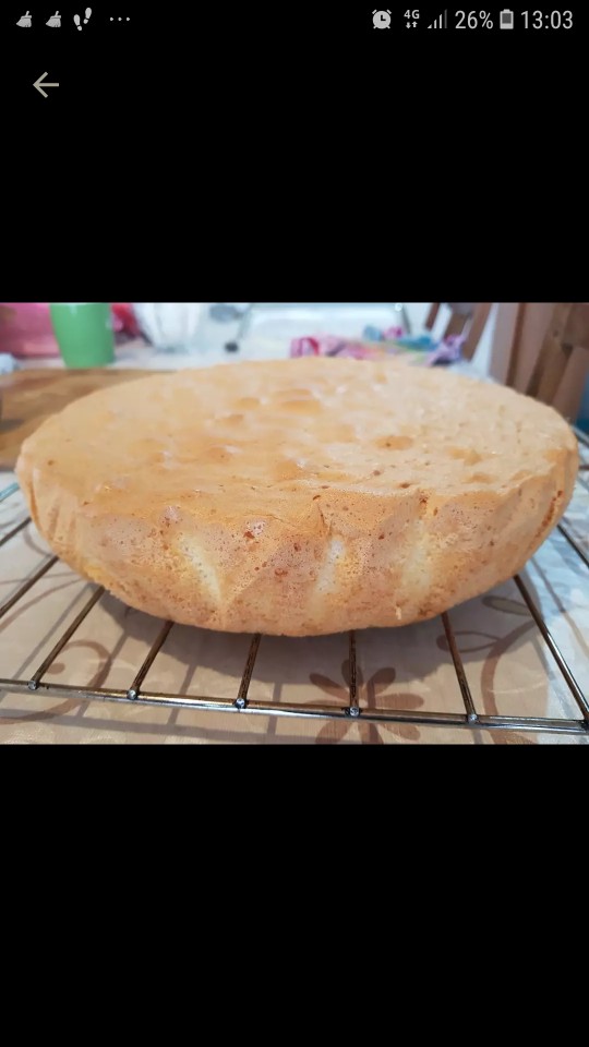 Трехслойный торт с орехами, изюмом и маком