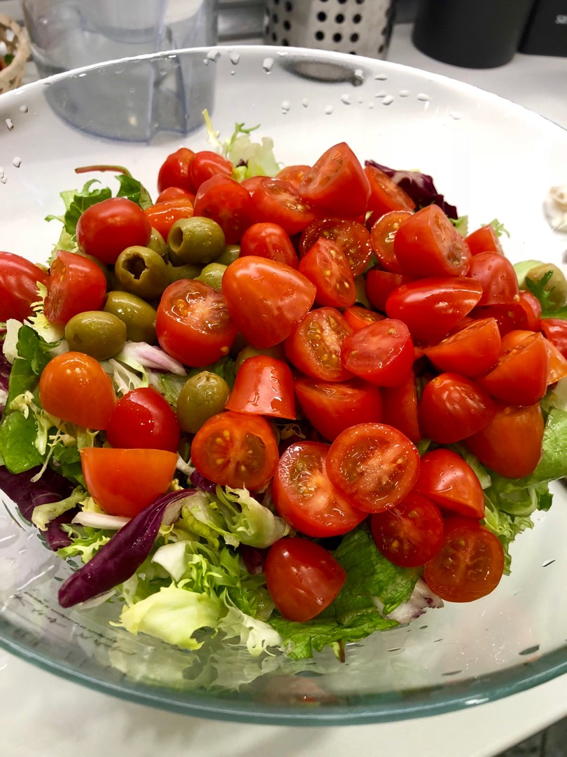 Салат 🥗 с курицей 🐓