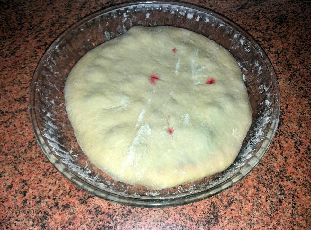 Пирог с вишней из слоеного теста (готового бездрожжевого): рецепт с фото