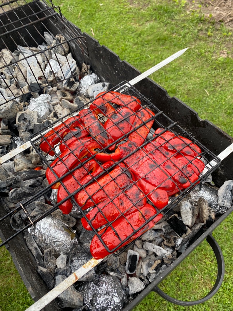 Овощи и грибы на мангале рецепт с фото пошаговый от Юлия Кухтина - Овкусе.ру