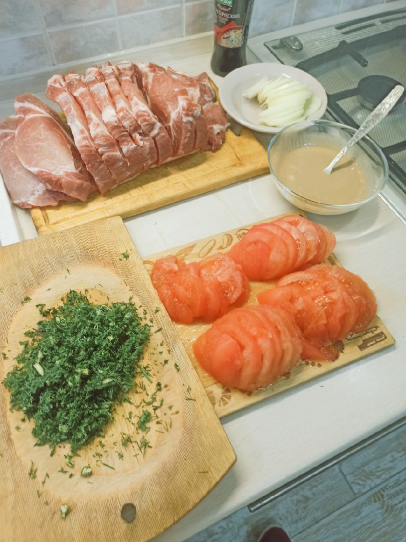 Свинина с помидорами - рецепт с фото на эталон62.рф
