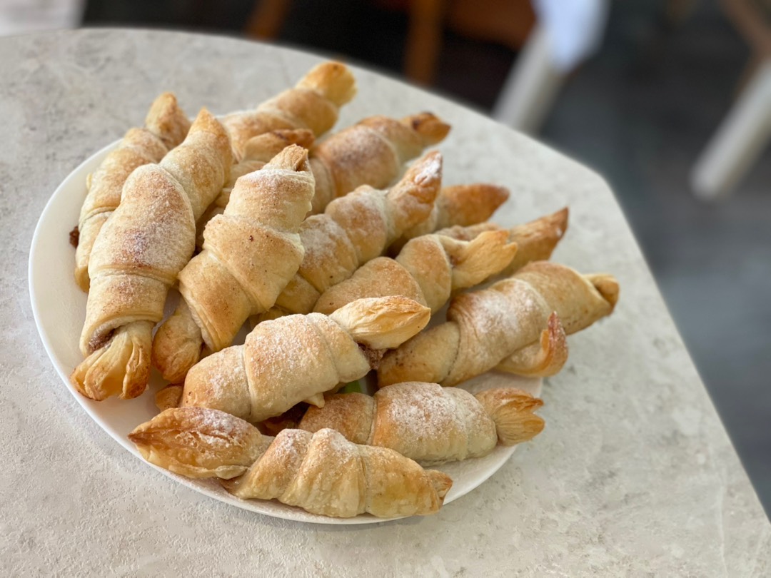 🥐 Рогалики с ореховой начинкой