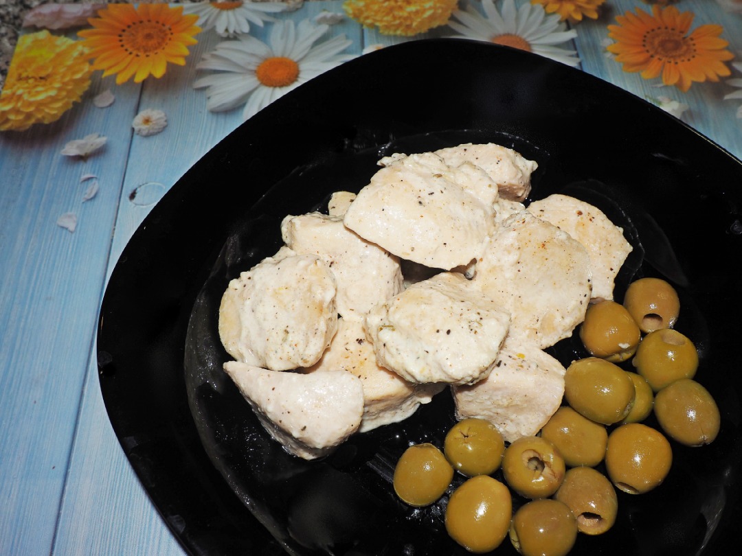 Куриное филе в сметанно-горчичном соусе - калорийность, состав, описание - gkhyarovoe.ru