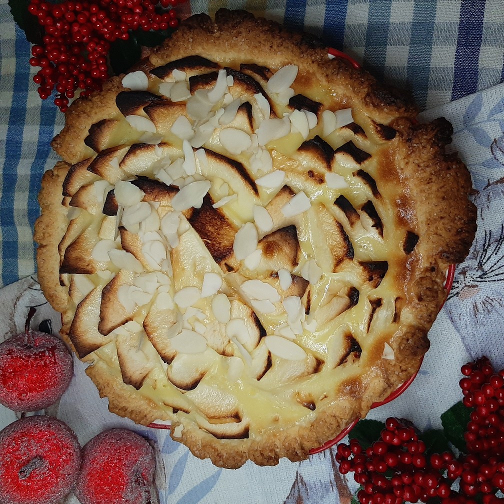 Эльзасский яблочный пирог: рецепт с фото и пошаговым описанием
