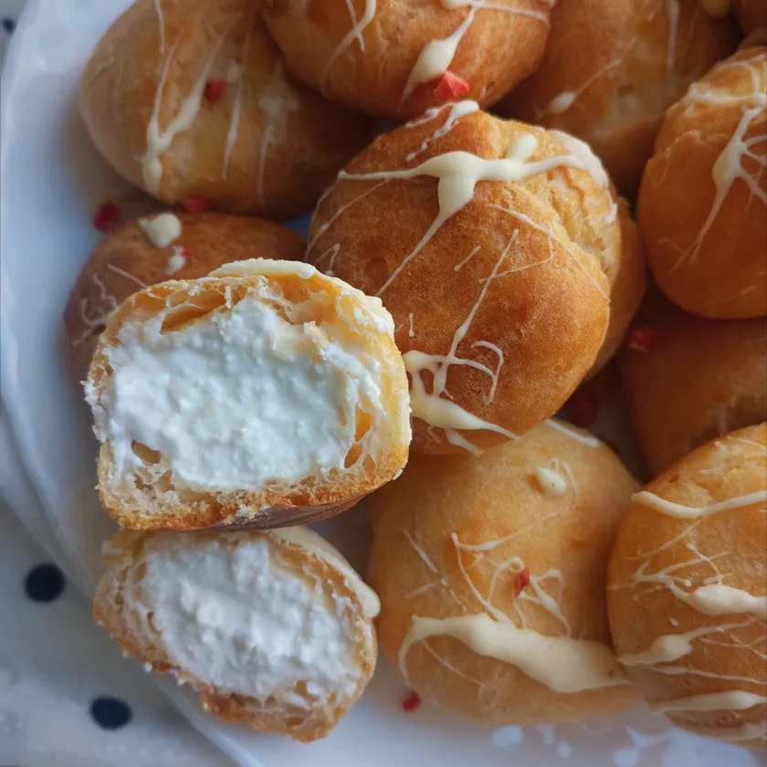 Юмбрики с творожным кремом