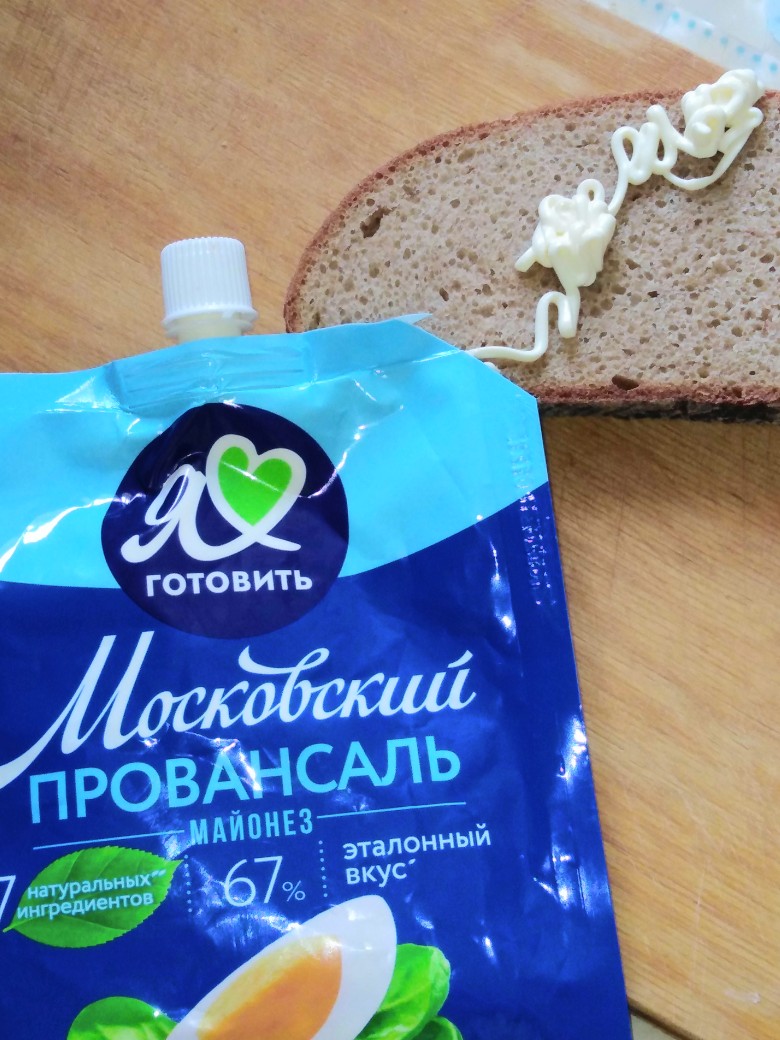 Как сделать тонкую сеточку из майонеза в салате